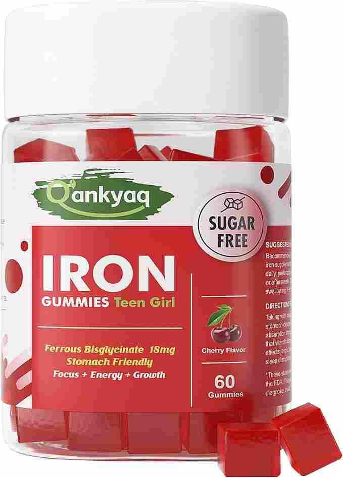 q'ankyaq teen iron gummies, bottle price and timing — 71bpOcGlqRL. AC SX679 1 — q'ankyaq